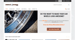 Desktop Screenshot of decals4wheels.com